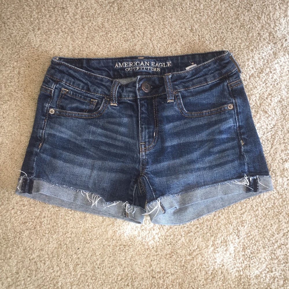 American Eagle Stretch Denim Shorts